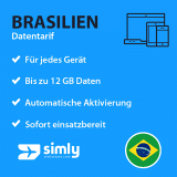 Brasilien Daten SIM-Karte