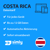 Costa Rica Daten SIM-Karte