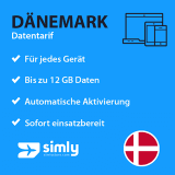 Dänemark Daten SIM-Karte
