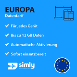 Europa Daten SIM-Karte