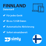 Finnland Daten SIM-Karte