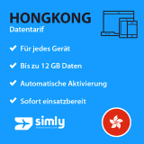 Hongkong Daten SIM-Karte