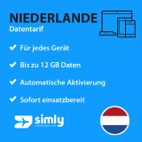 Niederlande Daten SIM-Karte