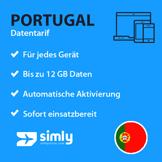 Portugal Daten SIM-Karte