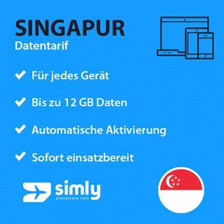 Singapur Daten SIM-Karte